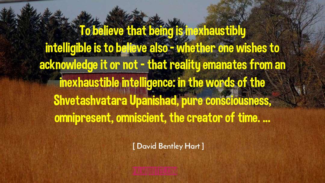 Acknowledge You quotes by David Bentley Hart