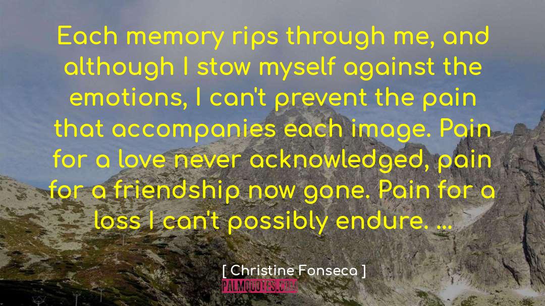 Acknowledged quotes by Christine Fonseca