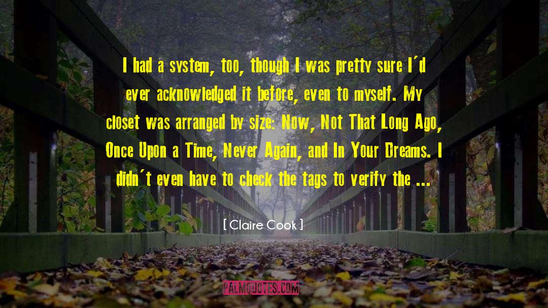 Acknowledged quotes by Claire Cook