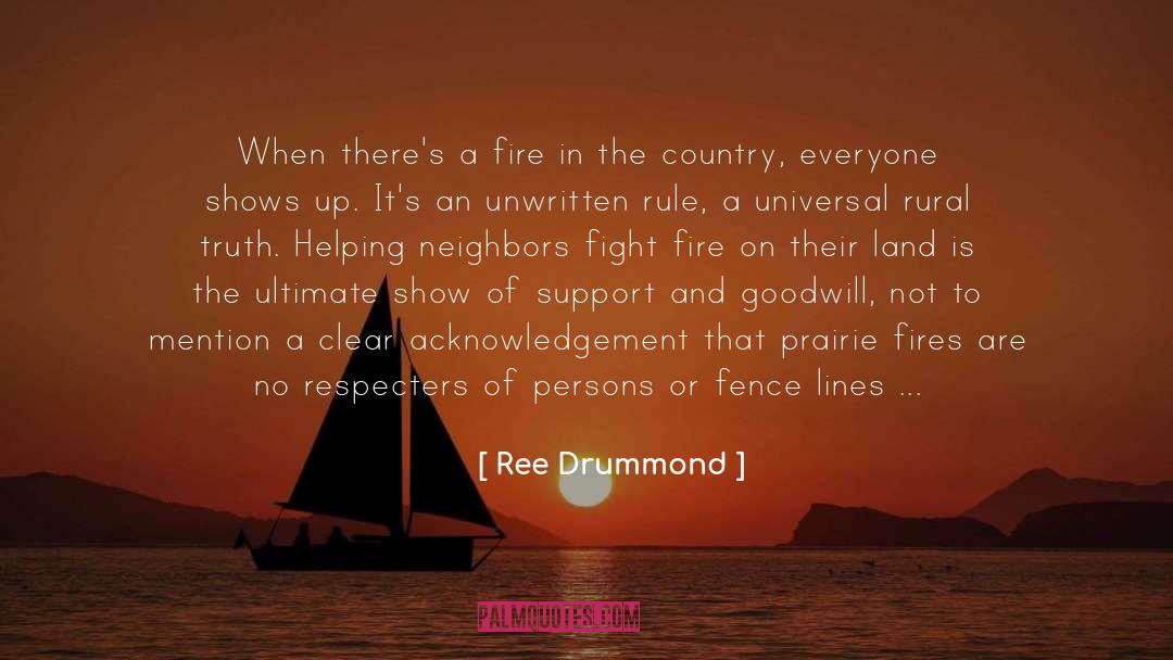 Acknowledgement quotes by Ree Drummond