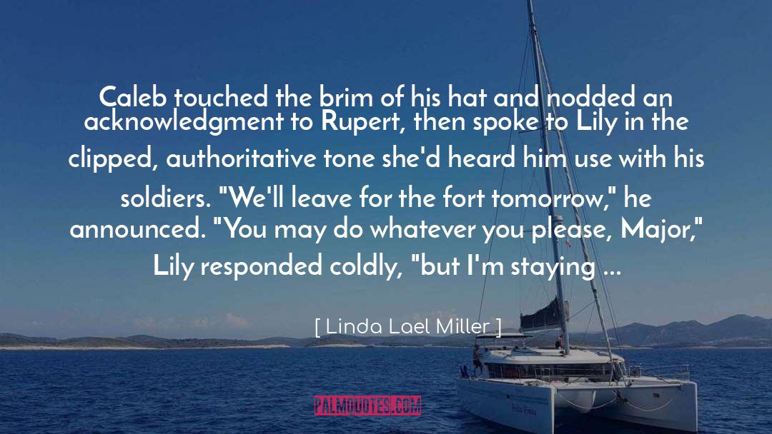 Acknowledgment quotes by Linda Lael Miller