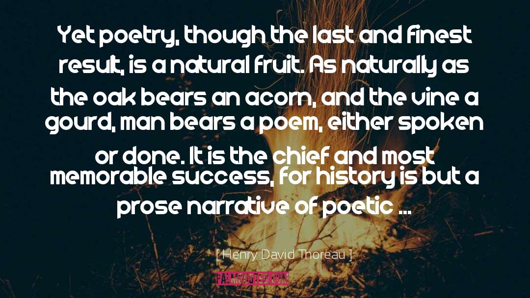 Acorn quotes by Henry David Thoreau
