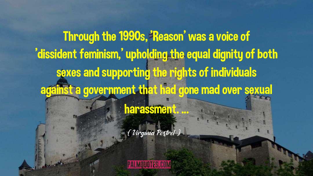 Acoso Sexual Harassment quotes by Virginia Postrel
