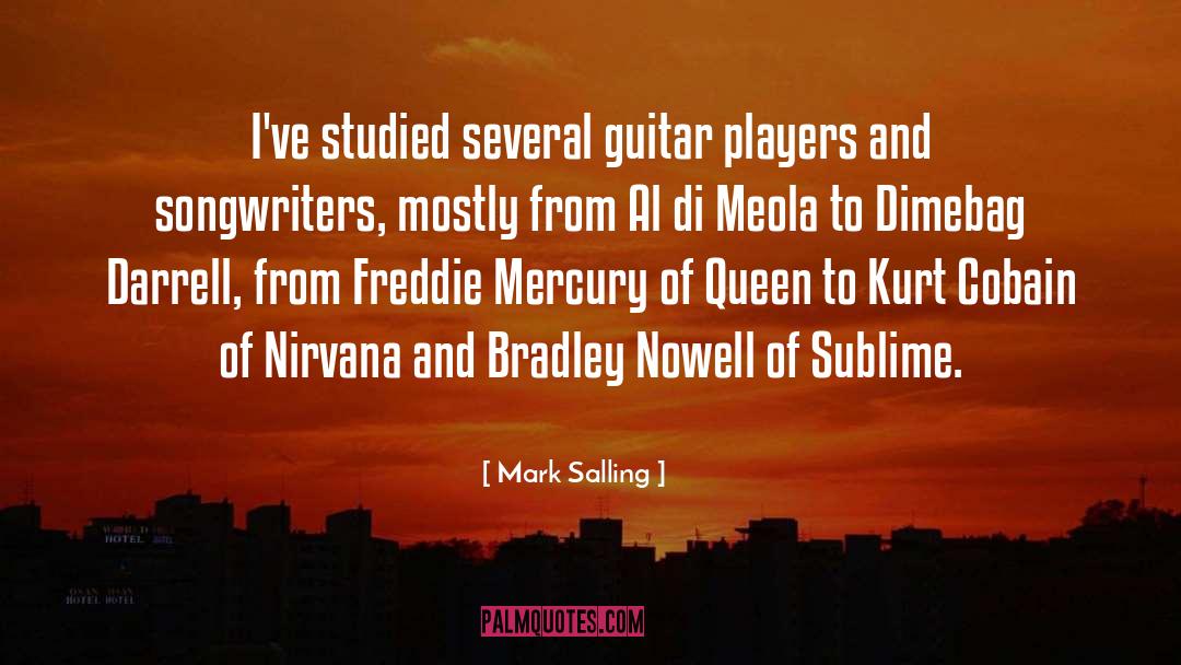 Acoustic Guitar quotes by Mark Salling