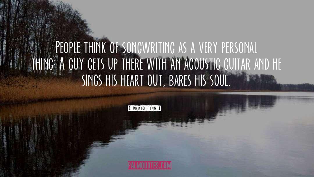 Acoustic Guitar quotes by Craig Finn