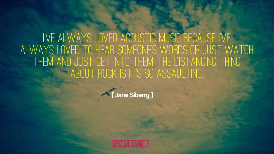 Acoustic Music quotes by Jane Siberry