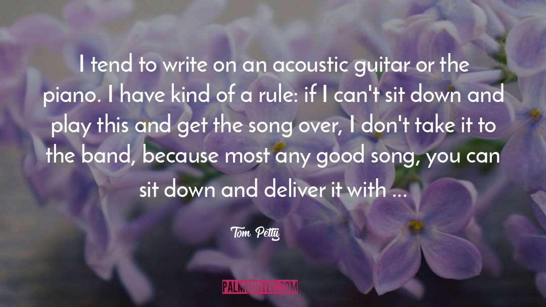 Acoustic quotes by Tom Petty