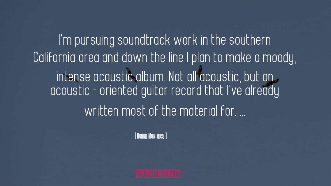 Acoustics quotes by Ronnie Montrose