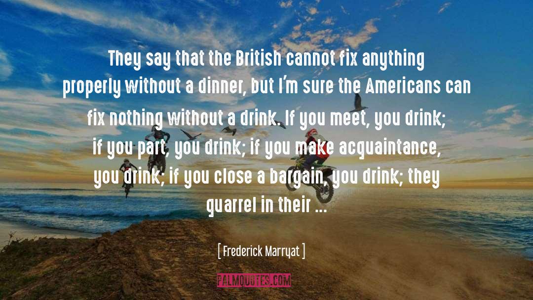 Acquaintance quotes by Frederick Marryat