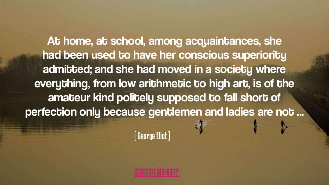 Acquaintances quotes by George Eliot