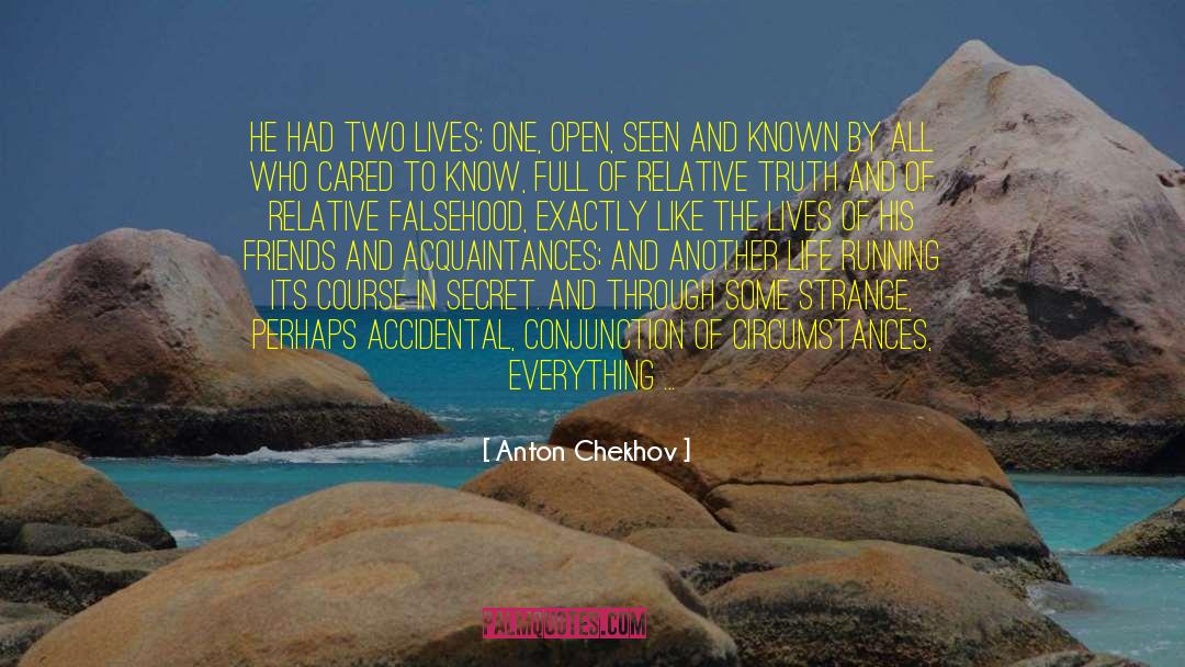 Acquaintances quotes by Anton Chekhov