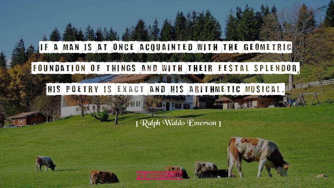 Acquainted quotes by Ralph Waldo Emerson