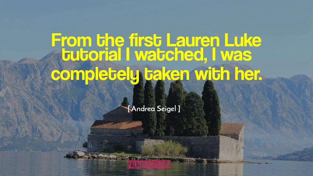 Acquarelli Tutorial quotes by Andrea Seigel
