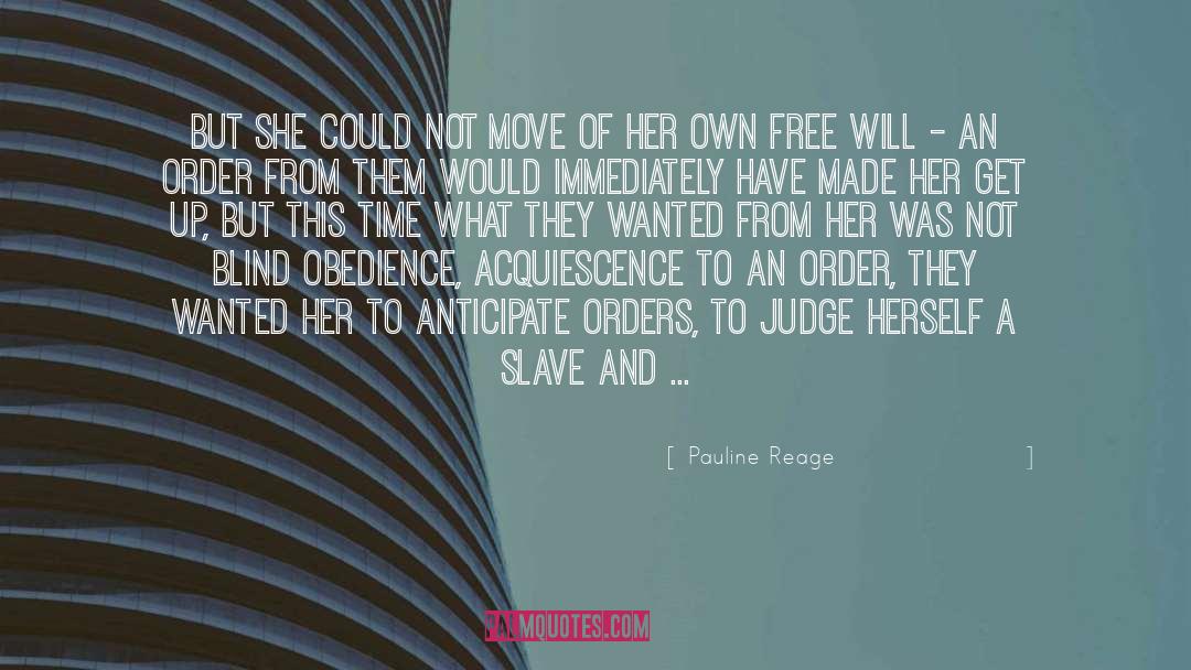 Acquiescence quotes by Pauline Reage