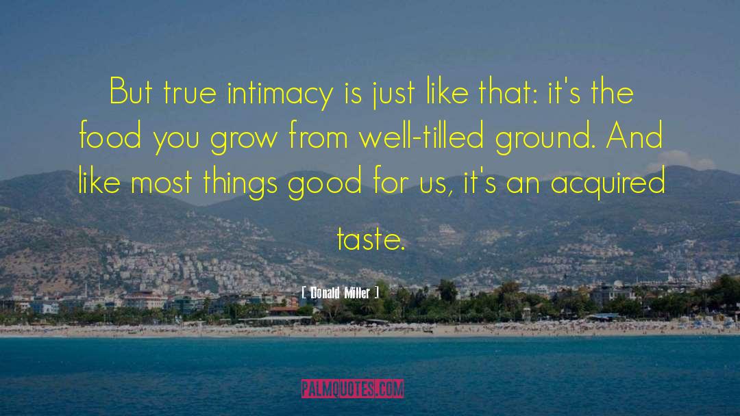 Acquired Taste quotes by Donald Miller