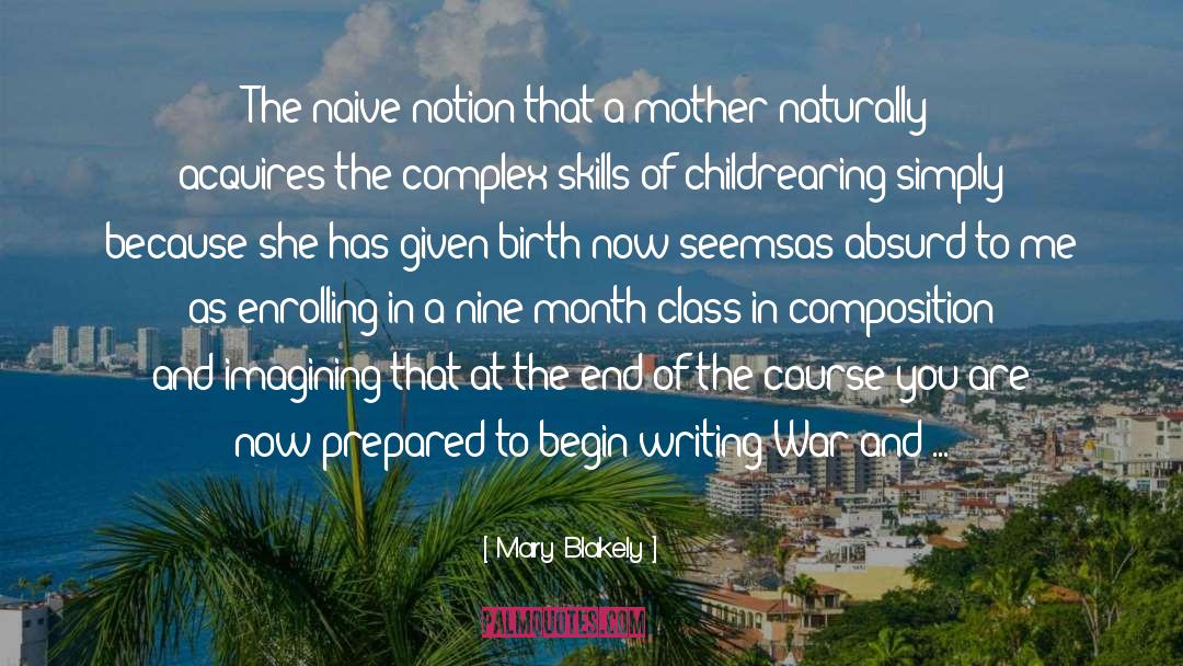 Acquires quotes by Mary Blakely