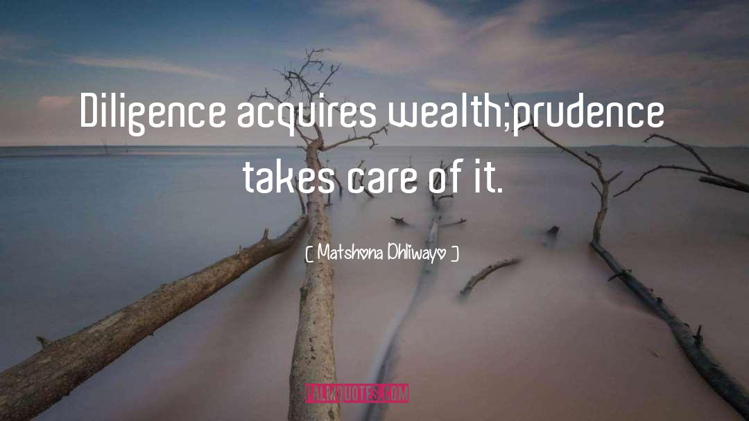 Acquires quotes by Matshona Dhliwayo
