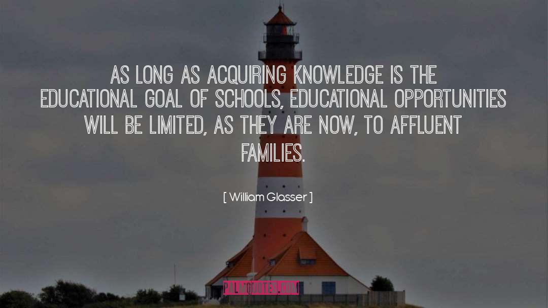 Acquiring Knowledge quotes by William Glasser