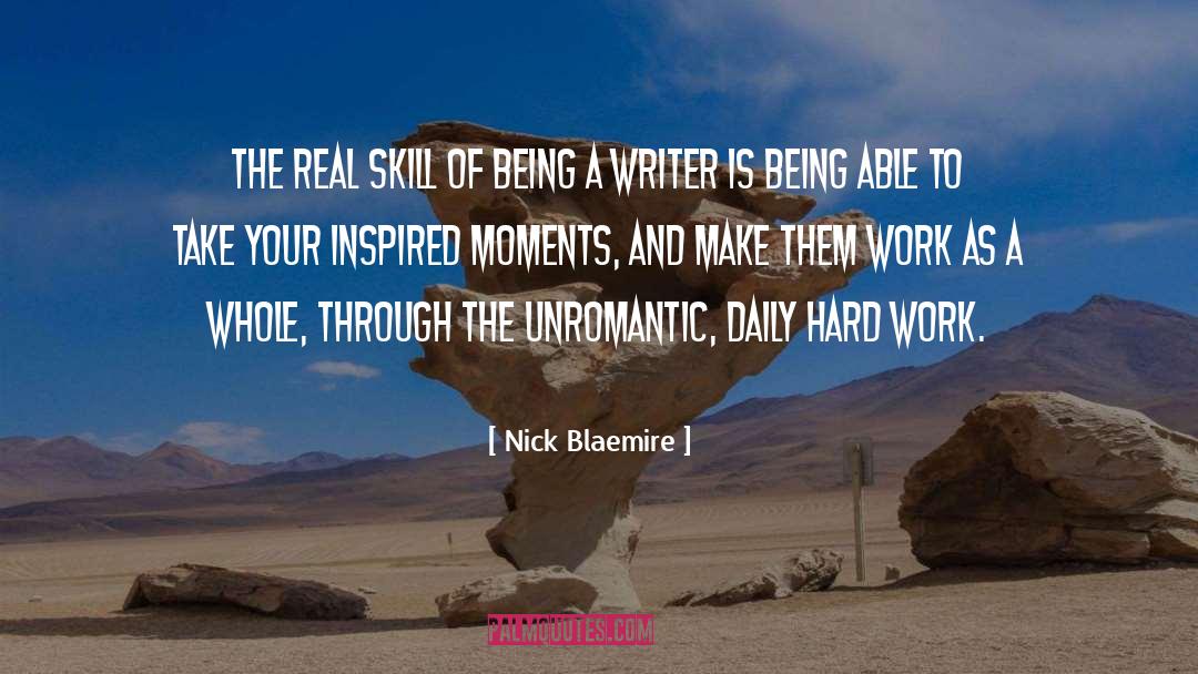 Acquiring Skills quotes by Nick Blaemire