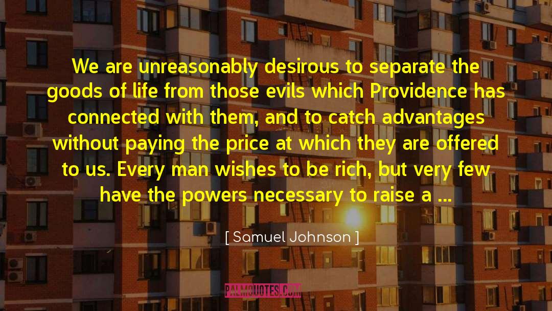 Acquisitions quotes by Samuel Johnson