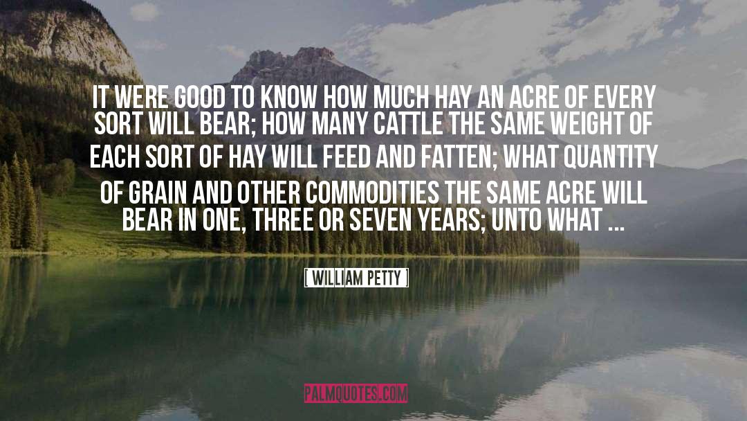 Acre quotes by William Petty