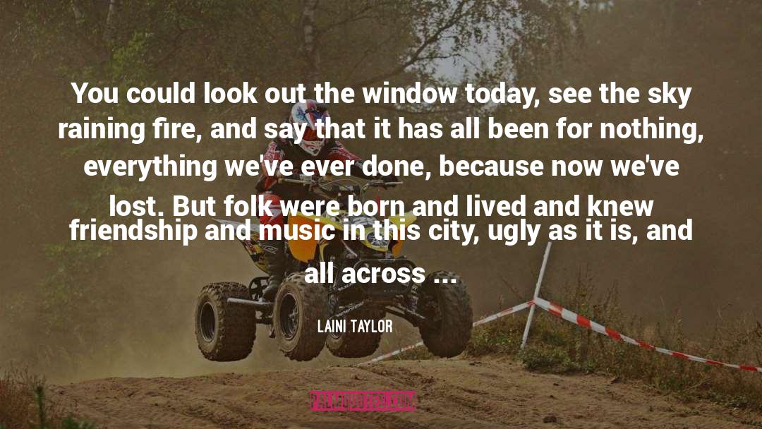 Across My Face quotes by Laini Taylor
