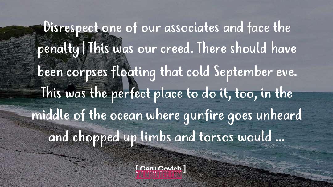 Across The Ocean quotes by Gary Govich