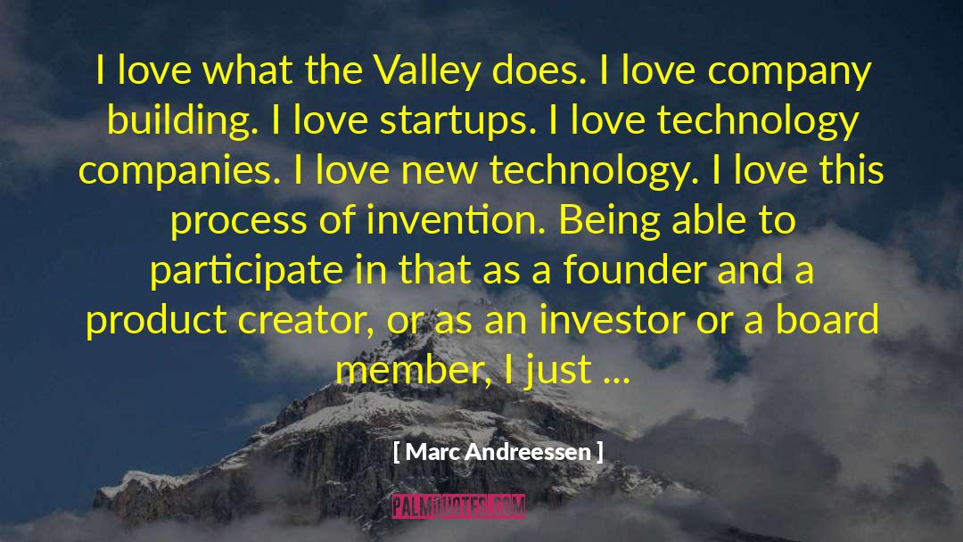 Across The Valley quotes by Marc Andreessen