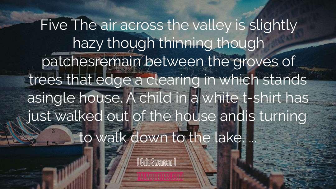 Across The Valley quotes by Cole Swensen