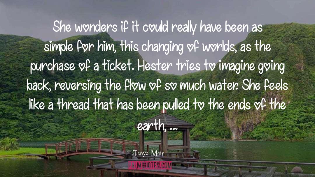 Across The Water quotes by Tanya Moir