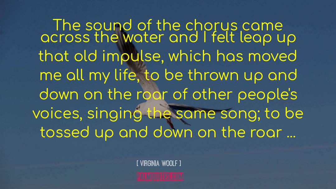 Across The Water quotes by Virginia Woolf