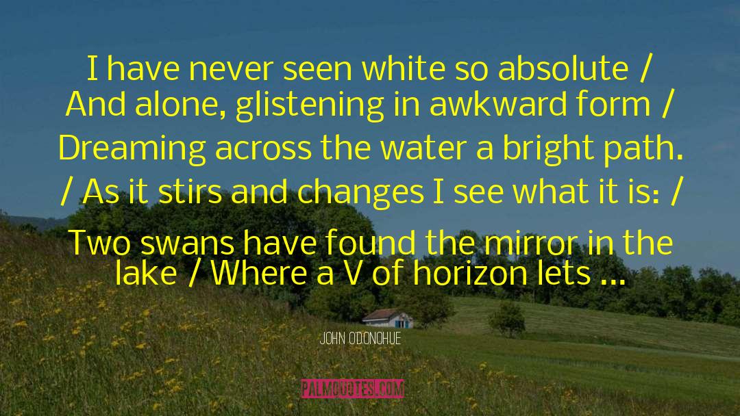 Across The Water quotes by John O'Donohue