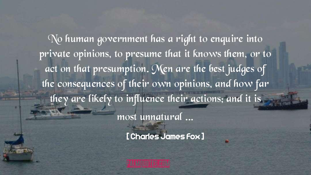 Act I quotes by Charles James Fox