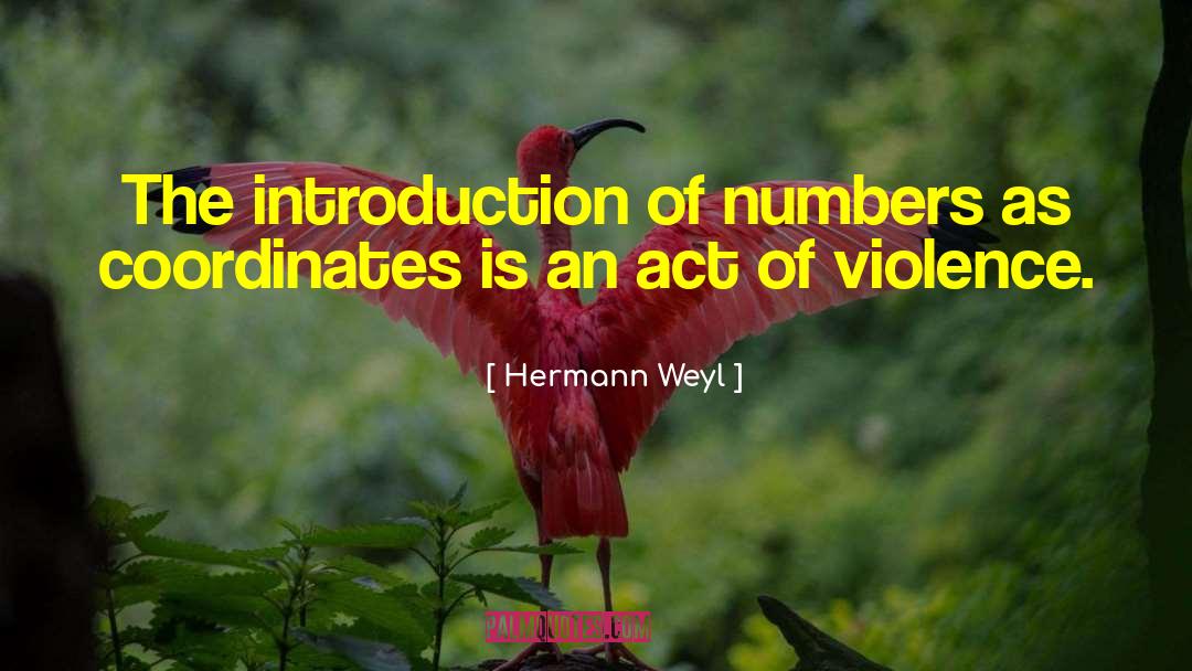 Act Now quotes by Hermann Weyl