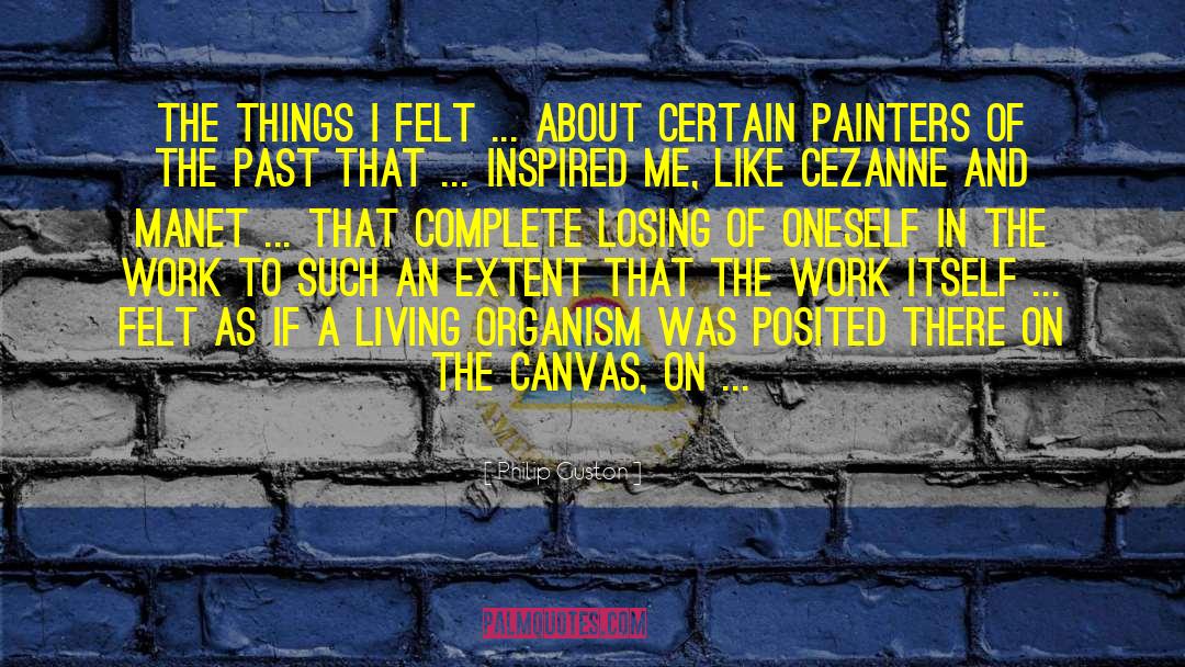 Act Of Creation quotes by Philip Guston