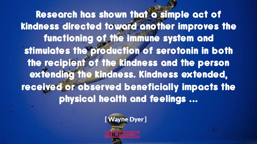 Act Of Kindness quotes by Wayne Dyer