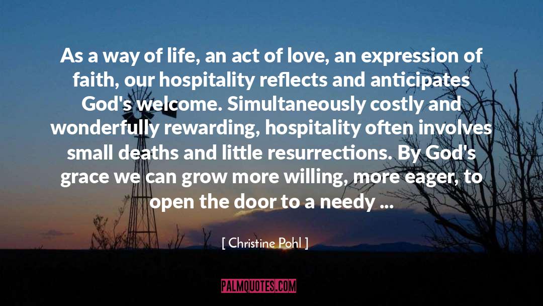 Act Of Love quotes by Christine Pohl