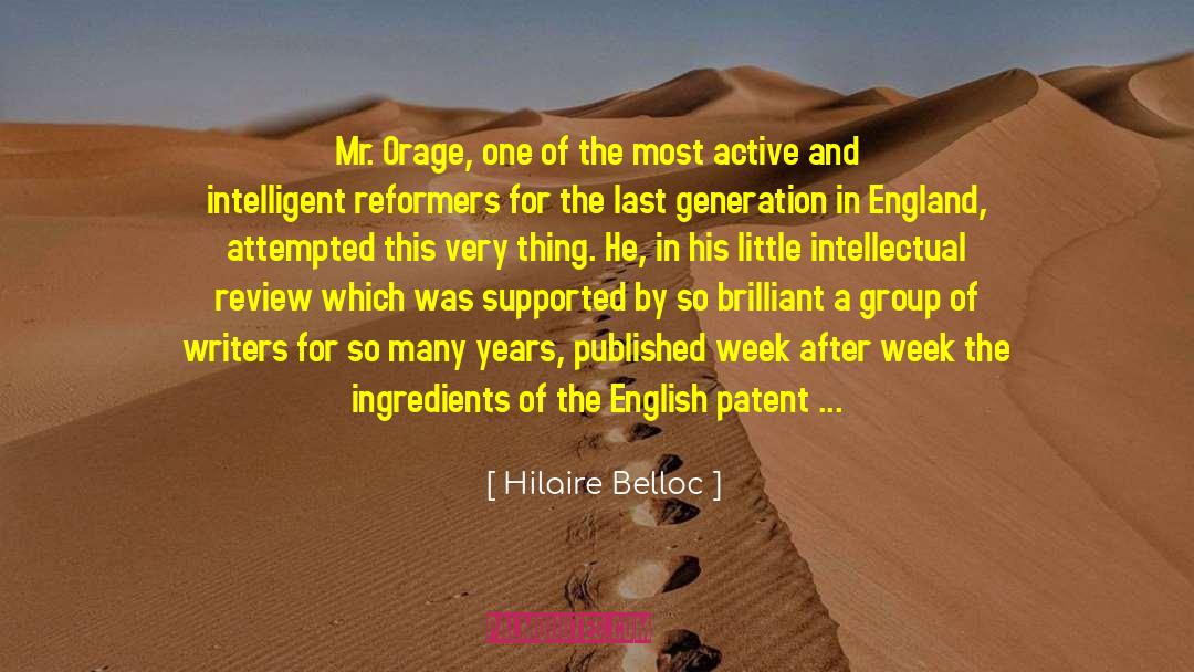 Acting And Theatre quotes by Hilaire Belloc