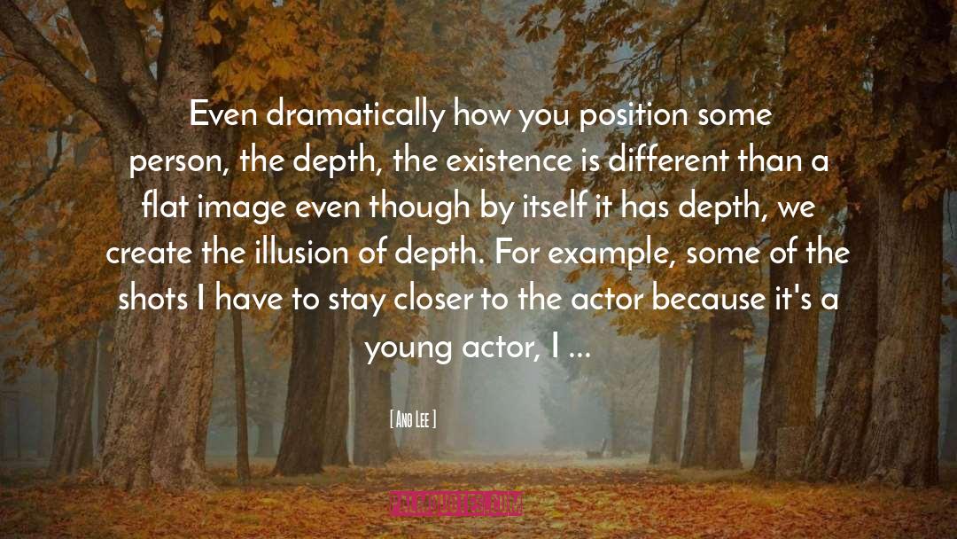 Acting Classes quotes by Ang Lee
