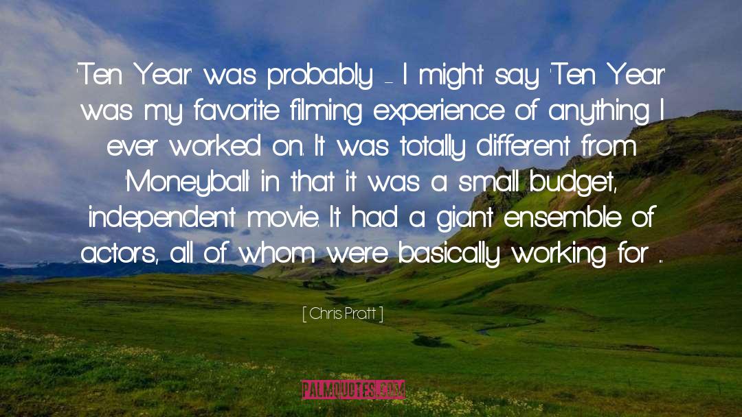 Acting From Actors quotes by Chris Pratt