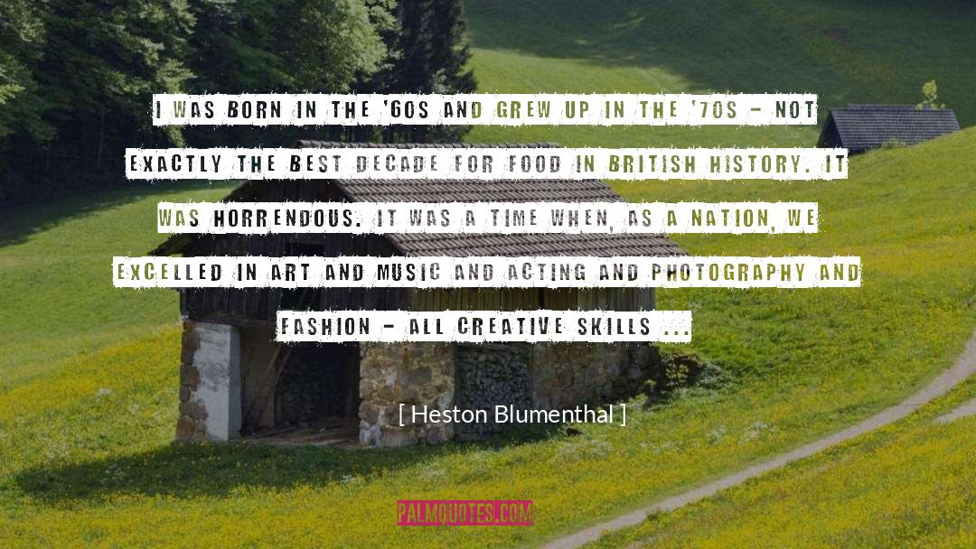 Acting In Movies quotes by Heston Blumenthal