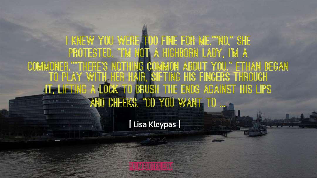 Acting In The Dark quotes by Lisa Kleypas