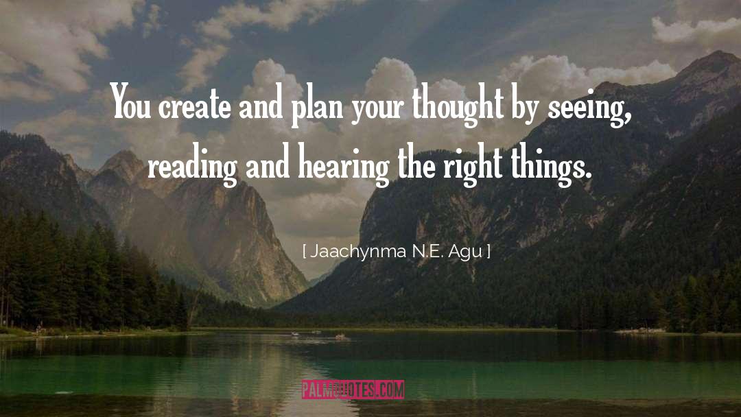 Acting Inspiration quotes by Jaachynma N.E. Agu