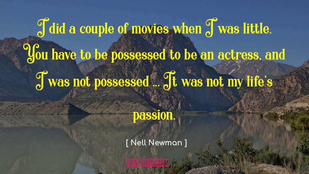 Acting Life Actress quotes by Nell Newman