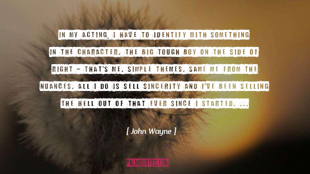Acting Now quotes by John Wayne