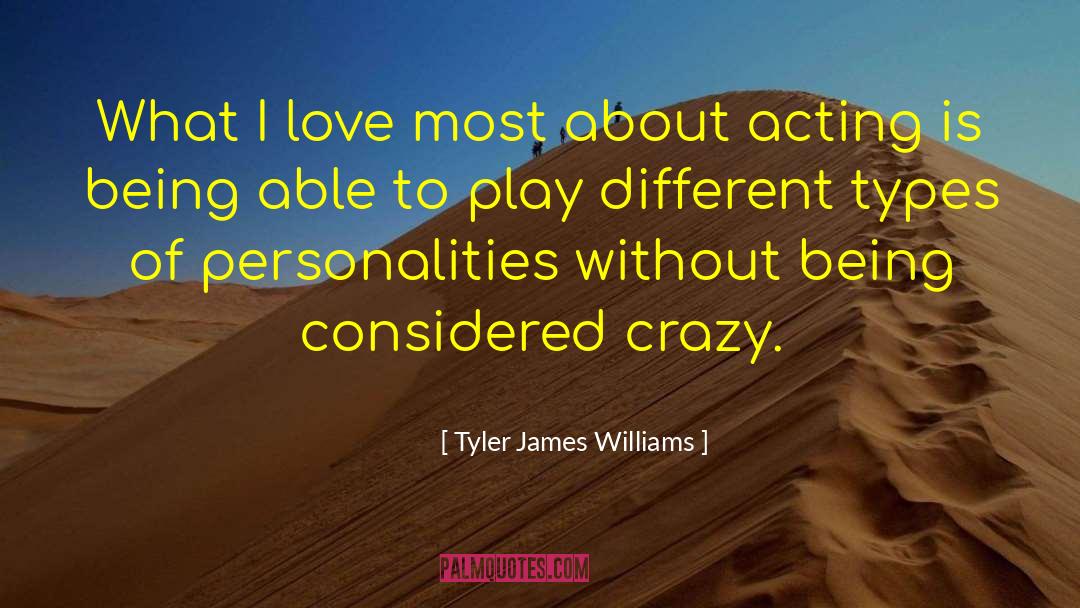 Acting Now quotes by Tyler James Williams