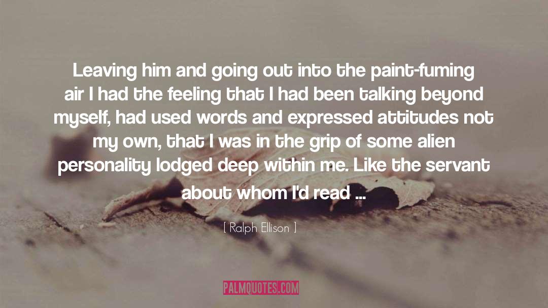 Acting Out quotes by Ralph Ellison