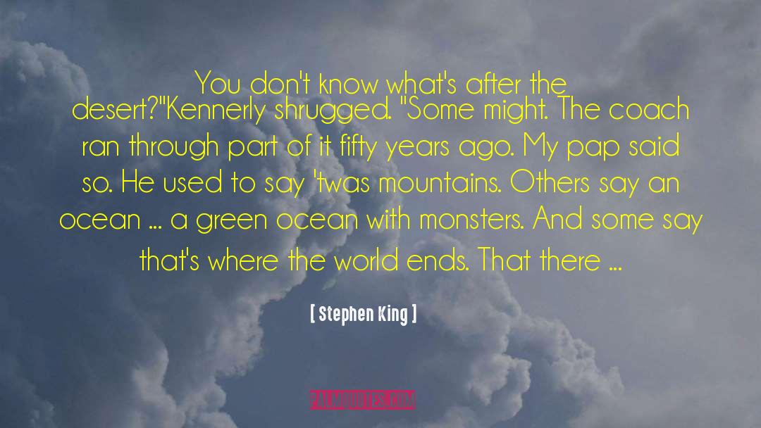 Actinomyces On Pap quotes by Stephen King