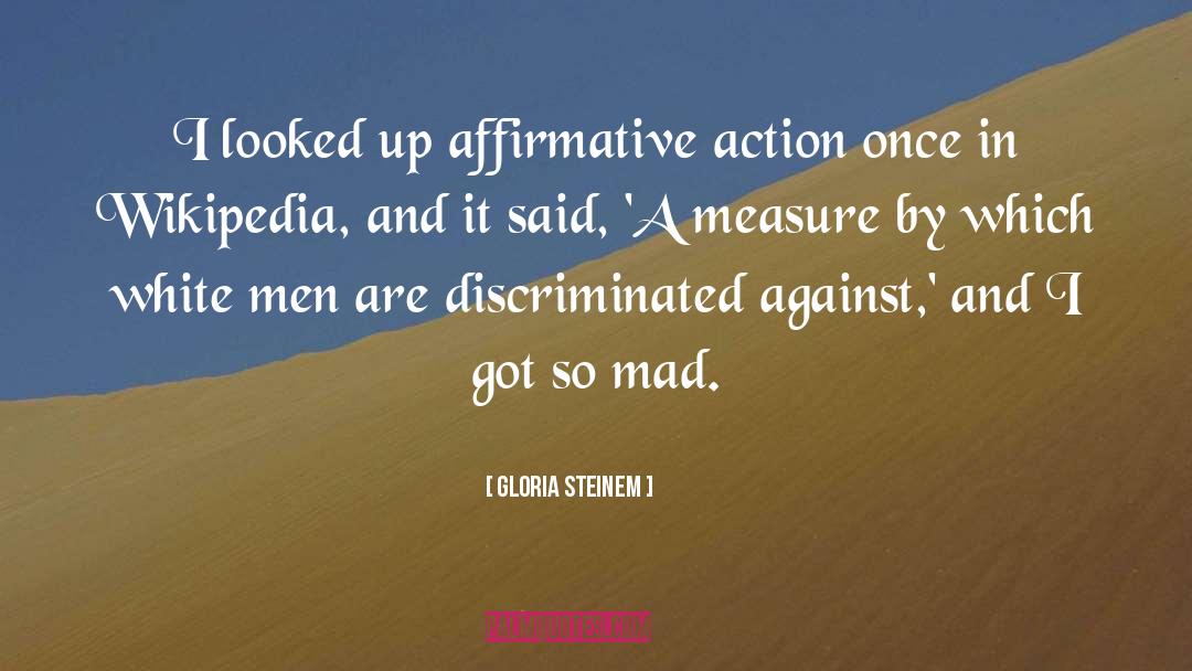 Action And Inaction quotes by Gloria Steinem