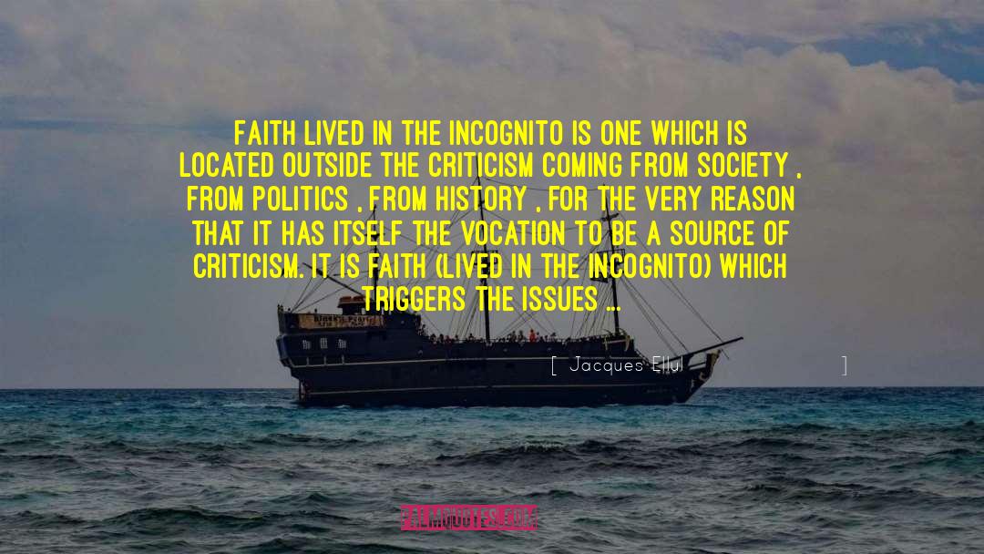 Action Faith quotes by Jacques Ellul